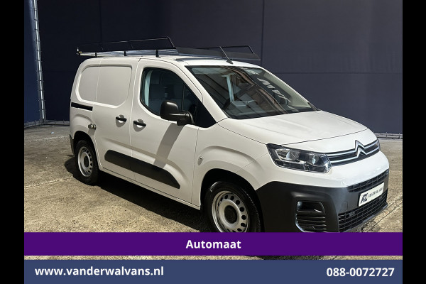 Citroën Berlingo 1.2 PureTech 131pk Automaat **Benzine** L1H1 Euro6 Airco | 3-Zits | Camera | Apple Carplay Navigatie, Android Auto, Cruisecontrol, Imperiaal, Parkeersensoren, Bijrijdersbank