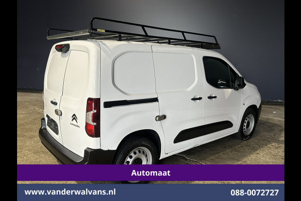 Citroën Berlingo 1.2 PureTech 131pk Automaat **Benzine** L1H1 Euro6 Airco | 3-Zits | Camera | Apple Carplay Navigatie, Android Auto, Cruisecontrol, Imperiaal, Parkeersensoren, Bijrijdersbank