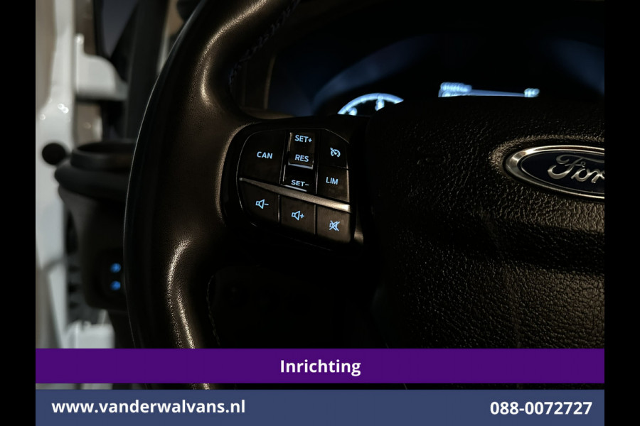 Ford Transit Custom 2.0 TDCI 130pk L2H1 inrichting Euro6 Airco | Camera | 2800kg Trekhaak | LED Cruisecontrol, Stoelverwarming, Parkeersensoren, Bijrijdersbank
