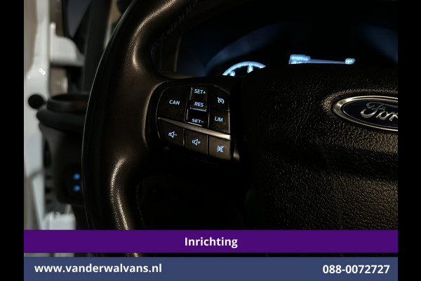 Ford Transit Custom 2.0 TDCI 130pk L2H1 inrichting Euro6 Airco | Camera | 2800kg Trekhaak | LED Cruisecontrol, Stoelverwarming, Parkeersensoren, Bijrijdersbank