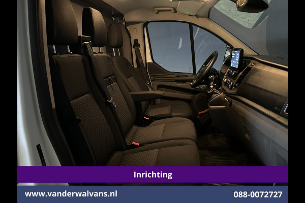 Ford Transit Custom 2.0 TDCI 130pk L2H1 inrichting Euro6 Airco | Camera | 2800kg Trekhaak | LED Cruisecontrol, Stoelverwarming, Parkeersensoren, Bijrijdersbank