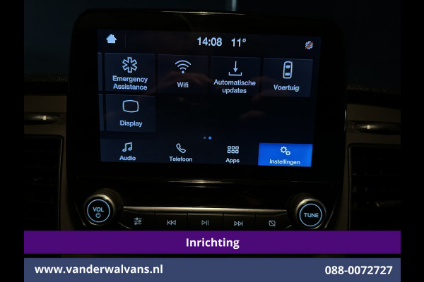 Ford Transit Custom 2.0 TDCI 130pk L2H1 inrichting Euro6 Airco | Camera | 2800kg Trekhaak | LED Cruisecontrol, Stoelverwarming, Parkeersensoren, Bijrijdersbank