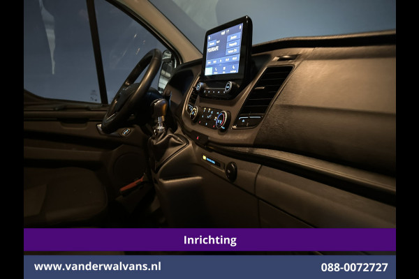Ford Transit Custom 2.0 TDCI 130pk L2H1 inrichting Euro6 Airco | Camera | 2800kg Trekhaak | LED Cruisecontrol, Stoelverwarming, Parkeersensoren, Bijrijdersbank