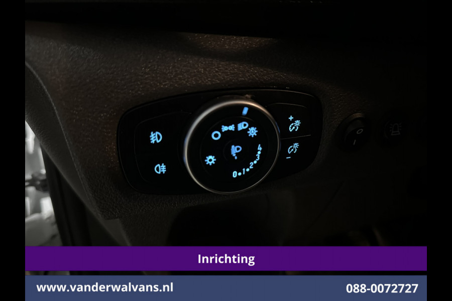 Ford Transit Custom 2.0 TDCI 130pk L2H1 inrichting Euro6 Airco | Camera | 2800kg Trekhaak | LED Cruisecontrol, Stoelverwarming, Parkeersensoren, Bijrijdersbank