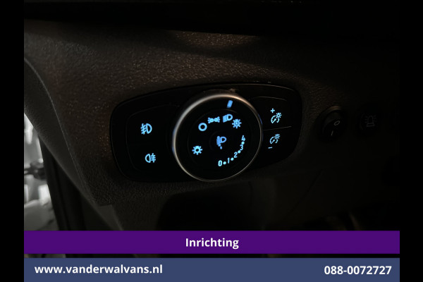 Ford Transit Custom 2.0 TDCI 130pk L2H1 inrichting Euro6 Airco | Camera | 2800kg Trekhaak | LED Cruisecontrol, Stoelverwarming, Parkeersensoren, Bijrijdersbank
