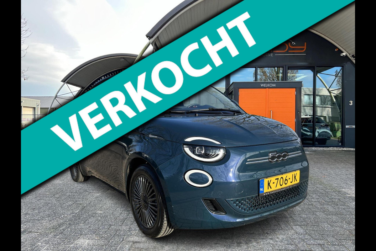 Fiat 500 Icon 42 kWh 91% SOH NL-AUTO RIJKLAARPRIJS!