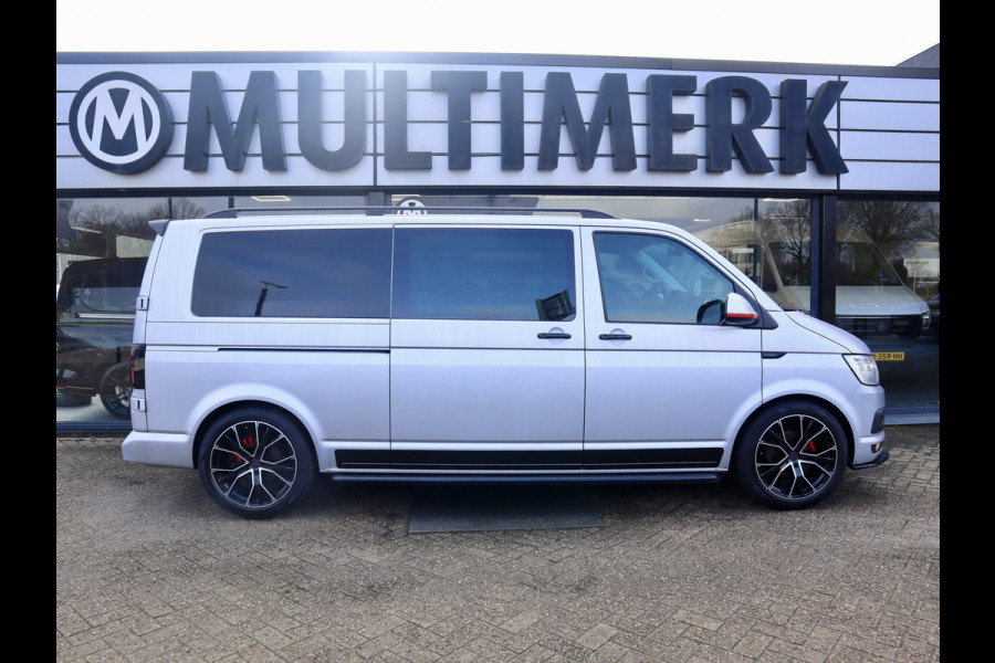 Volkswagen Transporter 2.0 TDI 150PK DSG LANG LUXE DUBBELE CABINE 2X SCHUIFDEUR