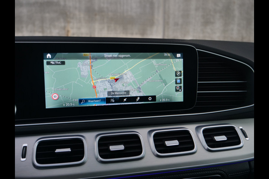 Mercedes-Benz GLE GLE 400d 4-Matic | AMG | burmester | panorama | luchtvering | Zéér nette staat..