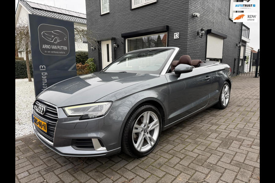 Audi A3 CABRIOLET 35 TFSI /Leer /Nekverwarming /Led /B&O /Camera/ Dealer onderhouden