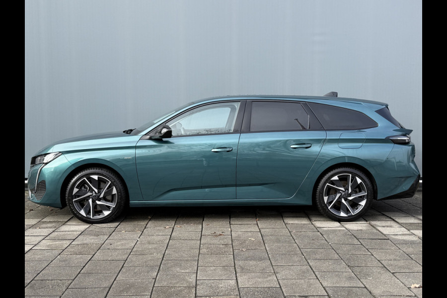 Peugeot 308 SW BWJ 11-2023 | 1.6 HYbrid 180 Allure Pack Bus. | TREKHAAK | LEDER/STOF | CAMERA | CARPLAY | NAVI | STOELVERW | CLIMA