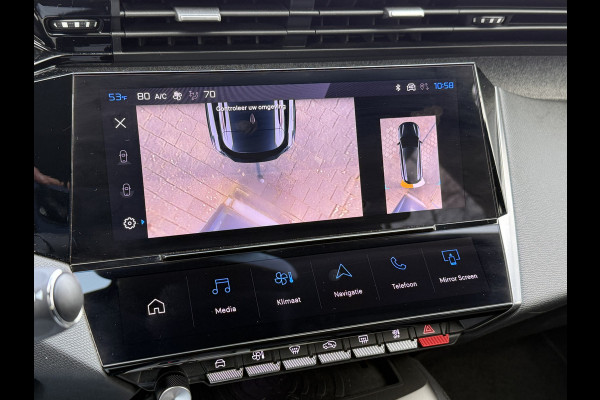 Peugeot 308 SW BWJ 11-2023 | 1.6 HYbrid 180 Allure Pack Bus. | TREKHAAK | LEDER/STOF | CAMERA | CARPLAY | NAVI | STOELVERW | CLIMA