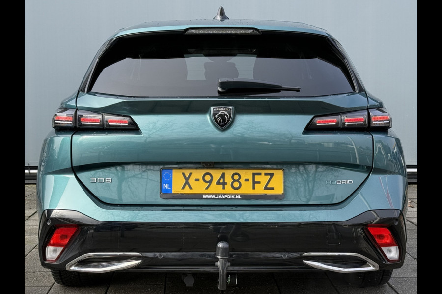 Peugeot 308 SW BWJ 11-2023 | 1.6 HYbrid 180 Allure Pack Bus. | TREKHAAK | LEDER/STOF | CAMERA | CARPLAY | NAVI | STOELVERW | CLIMA