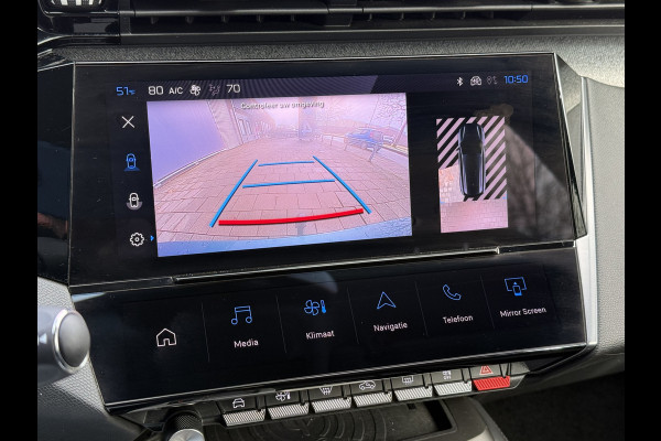 Peugeot 308 SW BWJ 11-2023 | 1.6 HYbrid 180 Allure Pack Bus. | TREKHAAK | LEDER/STOF | CAMERA | CARPLAY | NAVI | STOELVERW | CLIMA