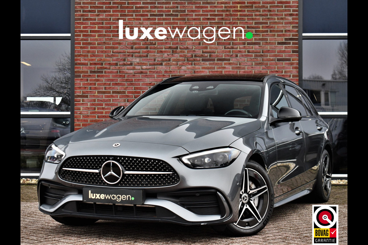 Mercedes-Benz C-Klasse Estate 300 e AMG Line Pano Trekh Distronic Night 360-cam