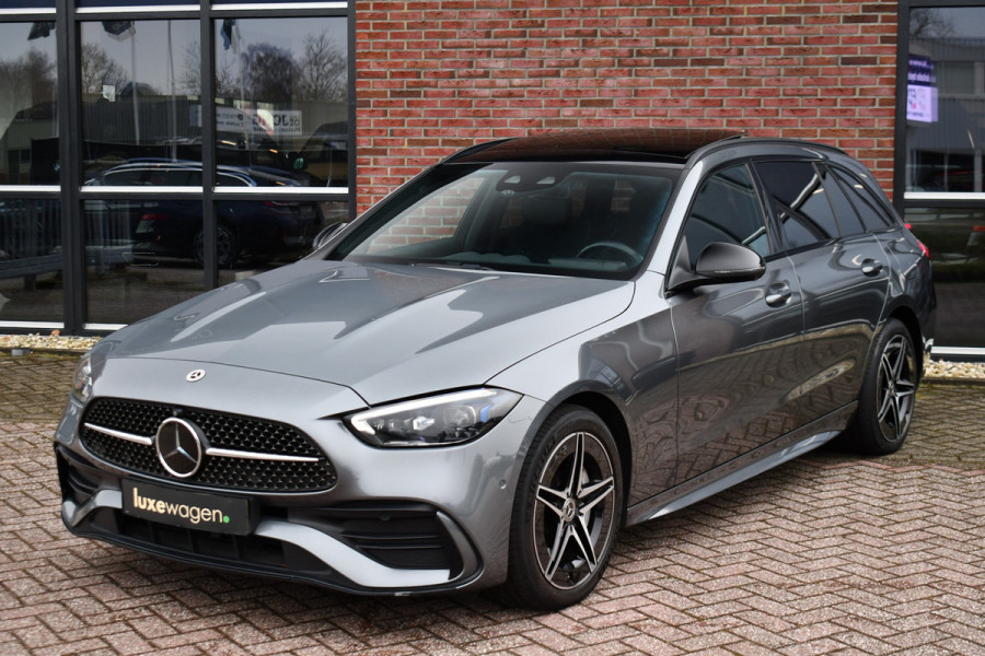 Mercedes-Benz C-Klasse Estate 300 e AMG Line Pano Trekh Distronic Night 360-cam