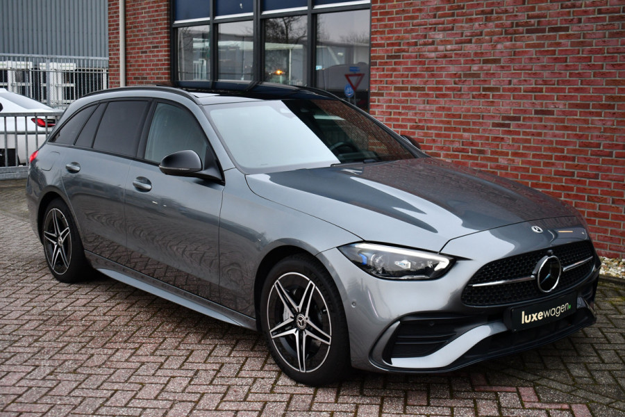 Mercedes-Benz C-Klasse Estate 300 e AMG Line Pano Trekh Distronic Night 360-cam