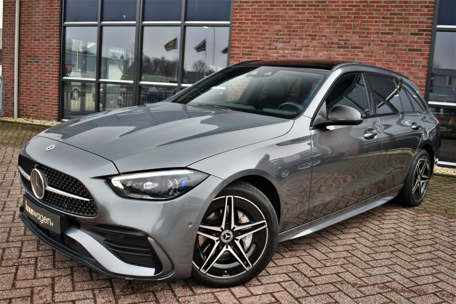 Mercedes-Benz C-Klasse Estate 300 e AMG Line Pano Trekh Distronic Night 360-cam