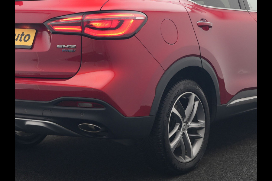 MG EHS 1.5 TGDI Luxury Plug In Hybrid 258pk PHEV | Panodak | Adaptive Cruise | 360 Camera | Lederen Sportstoelen Verwarmd | Sfeerverlichting | Keyless | Apple Carplay | Blis | Navigatie | Virtual | DAB |