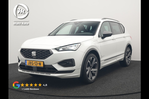 Seat Tarraco 1.4 TSI e-Hybrid FR Plug In Hybrid 245pk Dealer O.H. PHEV | Trekhaak Af Fabriek | Adaptive Cruise | 360 Camera | Alcantara Sportstoelen Memory & Verwarmd | Sfeerverlichting | Stuur Verwarmd | Keyless | Apple Carplay | Navigatie | DAB |