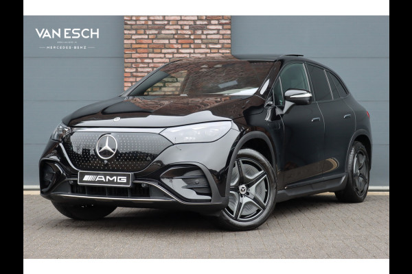 Mercedes-Benz EQE SUV 350+ AMG Line 96 kWh | Airmatic | Hyperscreen | Achterasbesturing | Distronic+ | Massage | Trekhaak | Burmester | HUD | Stoelventilatie | Verwarmd Stuurwiel | Digital Light | Leder | 22kW |
