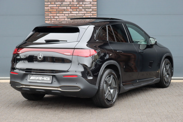 Mercedes-Benz EQE SUV 350+ AMG Line 96 kWh | Airmatic | Hyperscreen | Achterasbesturing | Distronic+ | Massage | Trekhaak | Burmester | HUD | Stoelventilatie | Verwarmd Stuurwiel | Digital Light | Leder | 22kW |