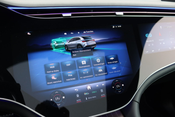 Mercedes-Benz EQE SUV 350+ AMG Line 96 kWh | Airmatic | Hyperscreen | Achterasbesturing | Distronic+ | Massage | Trekhaak | Burmester | HUD | Stoelventilatie | Verwarmd Stuurwiel | Digital Light | Leder | 22kW |