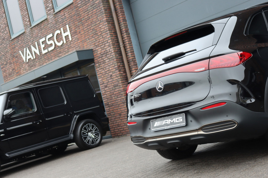 Mercedes-Benz EQE SUV 350+ AMG Line 96 kWh | Airmatic | Hyperscreen | Achterasbesturing | Distronic+ | Massage | Trekhaak | Burmester | HUD | Stoelventilatie | Verwarmd Stuurwiel | Digital Light | Leder | 22kW |