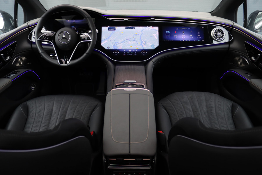 Mercedes-Benz EQS 350 Exclusive Line 118 kWh | Airmatic | Achterasbesturing | Hyperscreen | Distronic+ | Panoramadak | HUD | Trekhaak | Digital Light | Burmester | Keyless Go | Verwarmd Stuurwiel | 22kW |