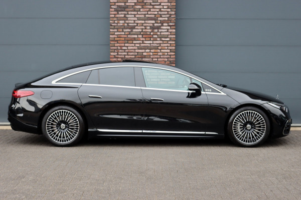 Mercedes-Benz EQS 350 Exclusive Line 118 kWh | Airmatic | Achterasbesturing | Hyperscreen | Distronic+ | Panoramadak | HUD | Trekhaak | Digital Light | Burmester | Keyless Go | Verwarmd Stuurwiel | 22kW |