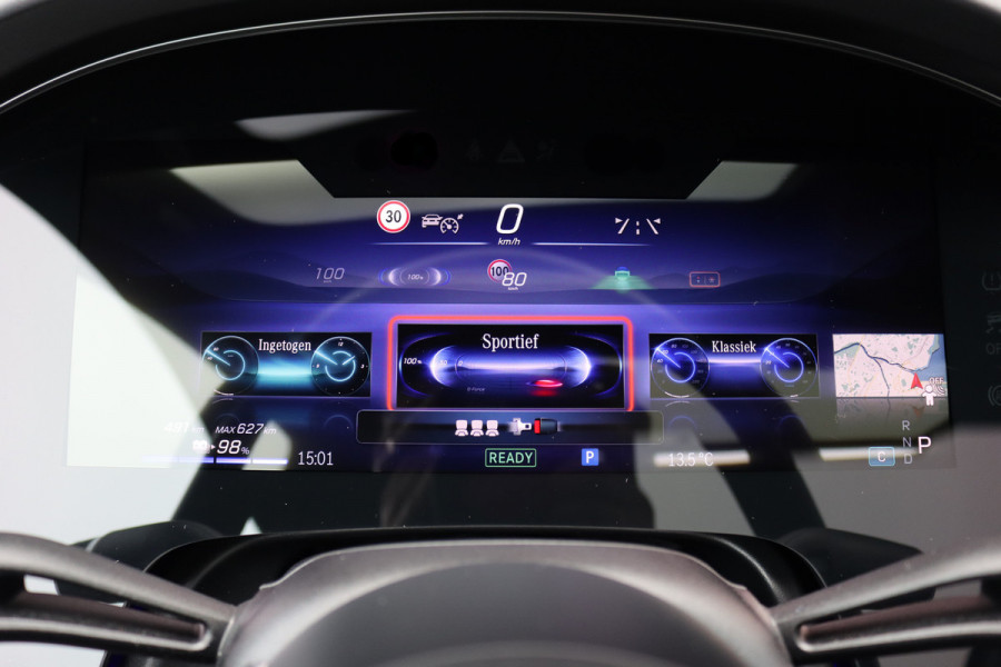 Mercedes-Benz EQS 350 Exclusive Line 118 kWh | Airmatic | Achterasbesturing | Hyperscreen | Distronic+ | Panoramadak | HUD | Trekhaak | Digital Light | Burmester | Keyless Go | Verwarmd Stuurwiel | 22kW |