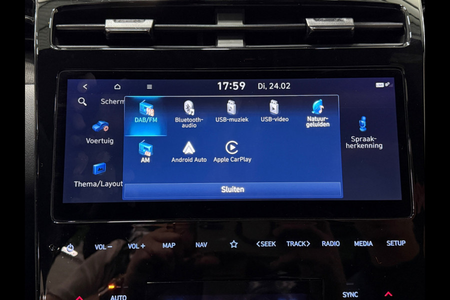 Hyundai Tucson 1.6 T-GDI HEV 230pk N-Line Pano 360° Krell Acc Memory Keyless Stoelverw/-koel LED