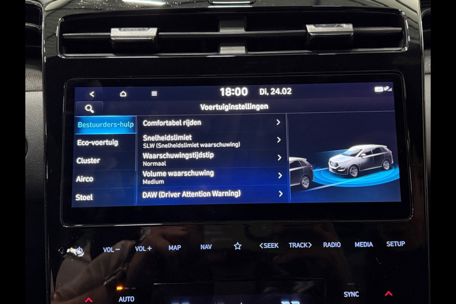 Hyundai Tucson 1.6 T-GDI HEV 230pk N-Line Pano 360° Krell Acc Memory Keyless Stoelverw/-koel LED