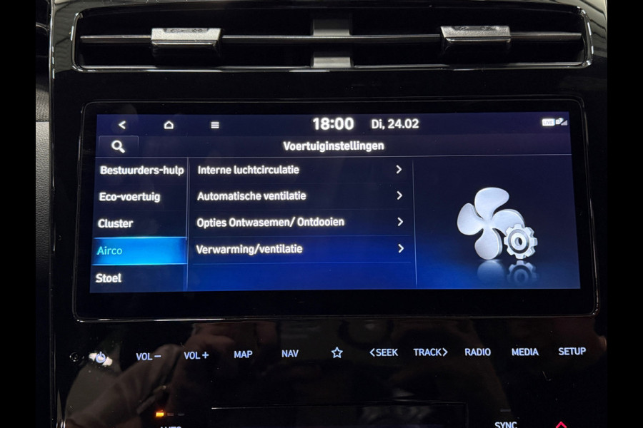 Hyundai Tucson 1.6 T-GDI HEV 230pk N-Line Pano 360° Krell Acc Memory Keyless Stoelverw/-koel LED