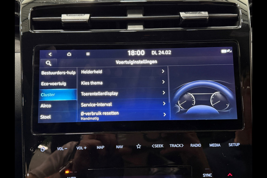 Hyundai Tucson 1.6 T-GDI HEV 230pk N-Line Pano 360° Krell Acc Memory Keyless Stoelverw/-koel LED