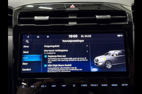 Hyundai Tucson 1.6 T-GDI HEV 230pk N-Line Pano 360° Krell Acc Memory Keyless Stoelverw/-koel LED