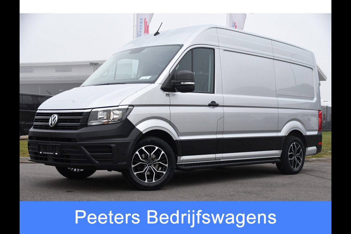 Volkswagen Crafter 30 2.0 TDI L3H3 PB Edition Camera, Carplay, Stoelverwarming, Sensoren, 140pk, Automaat, multimedia, Uniek!