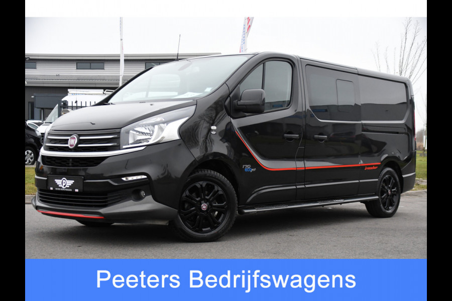 Fiat Talento 2.0 MultiJet L2H1 DC Irmscher Black Edition Camera, Cruise, Carplay, Leder, 170pk, Automaat, 2 x Schuifdeur, Trekhaak, Uniek!