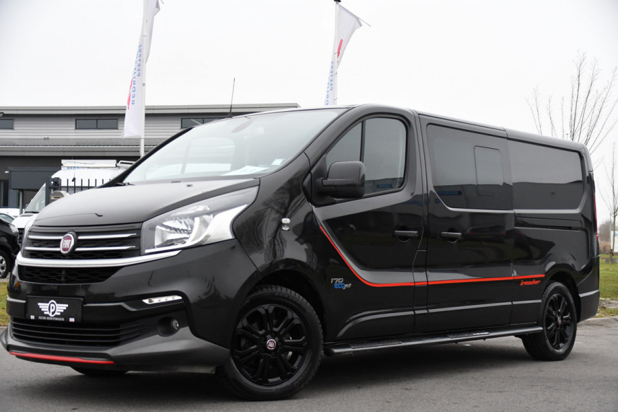 Fiat Talento 2.0 MultiJet L2H1 DC Irmscher Black Edition Camera, Cruise, Carplay, Leder, 170pk, Automaat, 2 x Schuifdeur, Trekhaak, Uniek!