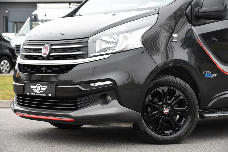 Fiat Talento 2.0 MultiJet L2H1 DC Irmscher Black Edition Camera, Cruise, Carplay, Leder, 170pk, Automaat, 2 x Schuifdeur, Trekhaak, Uniek!