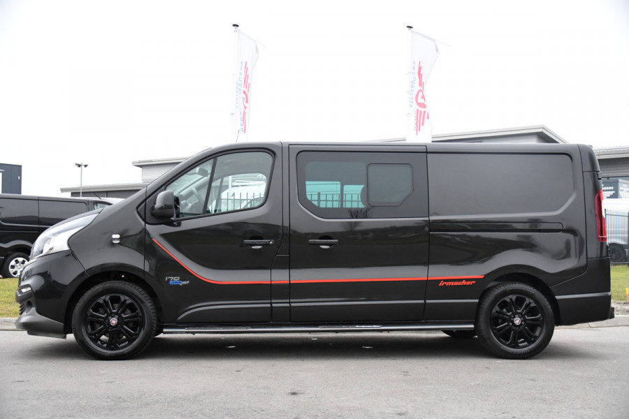 Fiat Talento 2.0 MultiJet L2H1 DC Irmscher Black Edition Camera, Cruise, Carplay, Leder, 170pk, Automaat, 2 x Schuifdeur, Trekhaak, Uniek!