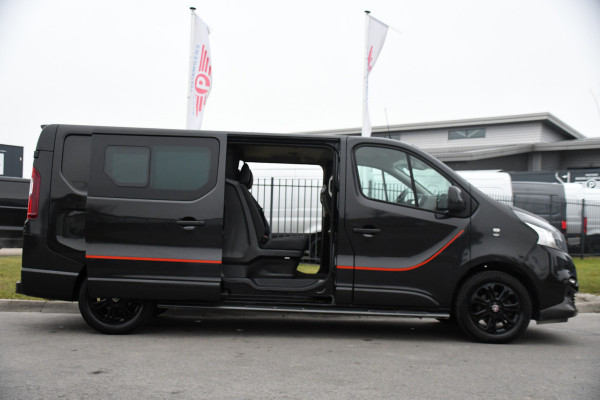 Fiat Talento 2.0 MultiJet L2H1 DC Irmscher Black Edition Camera, Cruise, Carplay, Leder, 170pk, Automaat, 2 x Schuifdeur, Trekhaak, Uniek!