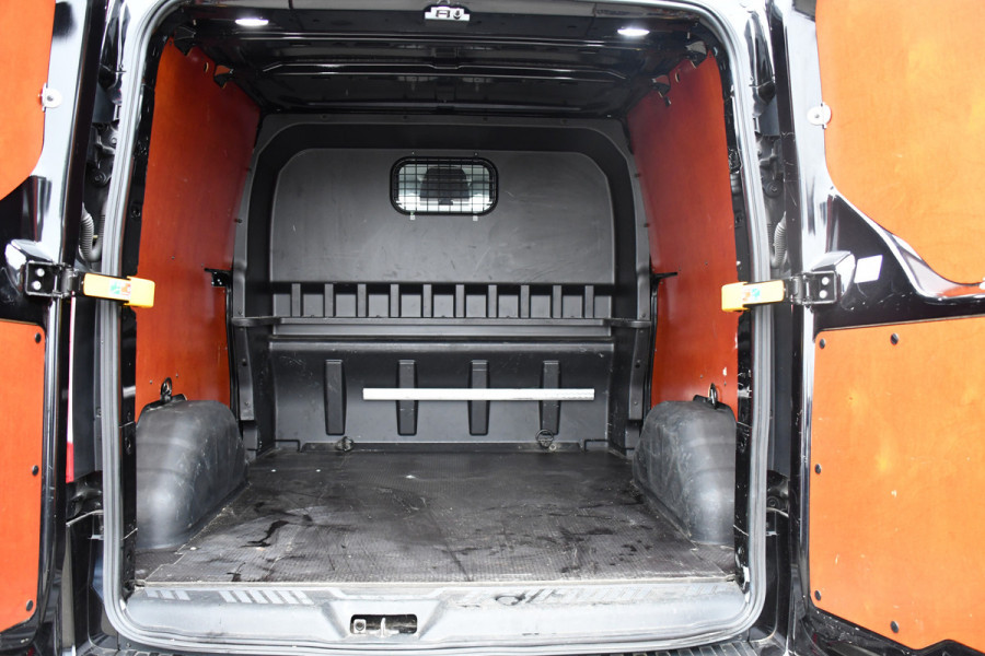 Ford Transit Custom 300 2.0 TDCI L2H1 DC Limited Black Edition Camera, Cruise, Carplay, Stoelverwarming, 170pk, 2 x Schuifdeur, Automaat, Uniek!