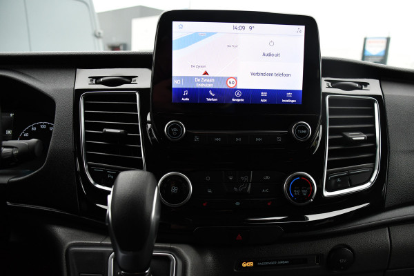 Ford Transit Custom 300 2.0 TDCI L2H1 Limited DC Black Edition Camera, Cruise, Carplay, 170pk, 2 x Schuifdeur, Stoelverwarming, Automaat, Sensoren, Uniek!