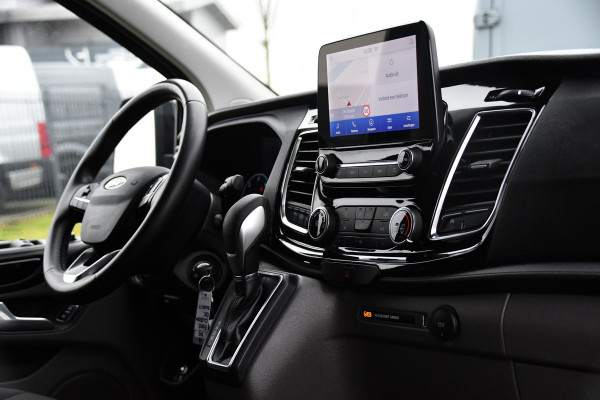 Ford Transit Custom 300 2.0 TDCI L2H1 Limited DC Black Edition Camera, Cruise, Carplay, 170pk, 2 x Schuifdeur, Stoelverwarming, Automaat, Sensoren, Uniek!