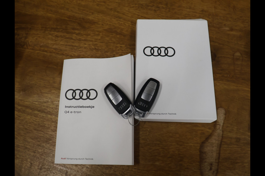 Audi Q4 e-tron 40 Advanced edition 77 kWh [APPLE CARPLAY, ANDROID, ADAPTIVE CRUISE, CAMERA, STOELVERWARMING, PDC V+A, VOL LEDER, CLIMATE, NIEUWSTAAT]