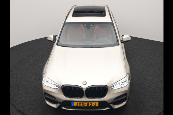BMW X3 xDrive30e High Executive Plug In Hybrid 293pk PHEV | Panodak | Head Up | Camera | Lederen Sportstoelen & Stuur Verwarmd | Sfeerverlichting | Adaptive LED | Hifi Audio | Blis | Keyless | Navigatie | DAB |