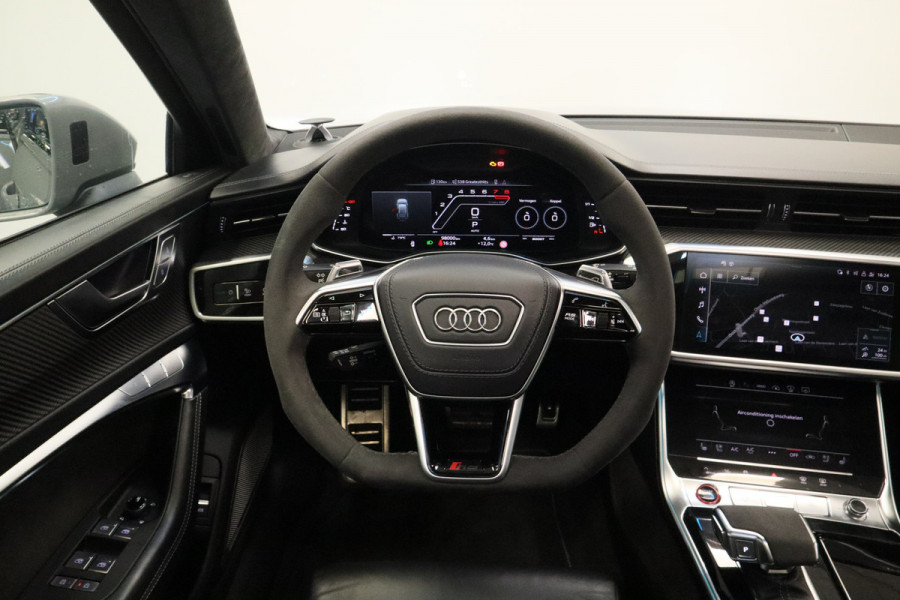 Audi A6 Avant RS 6 TFSI Quattro Keramisch Leder Panoramadak 4WS Nardo B&O!