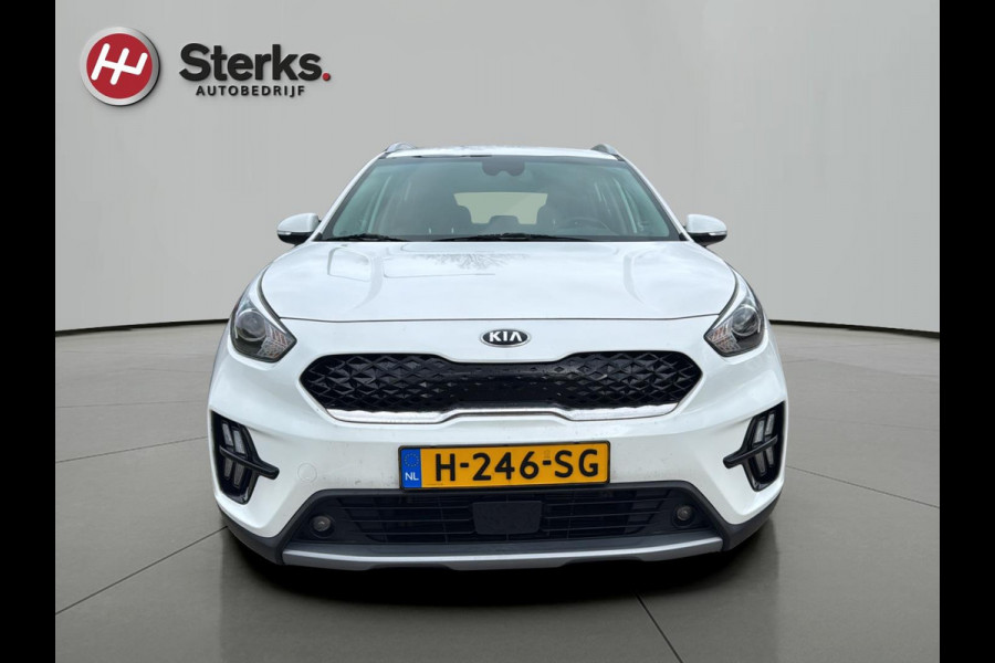 Kia Niro 1.6 GDi Hybrid DynamicLine HYBRID AUTOMAAT HALF LEDER CARPLAY/ANDROID AUTO PARKEERSENSOREN