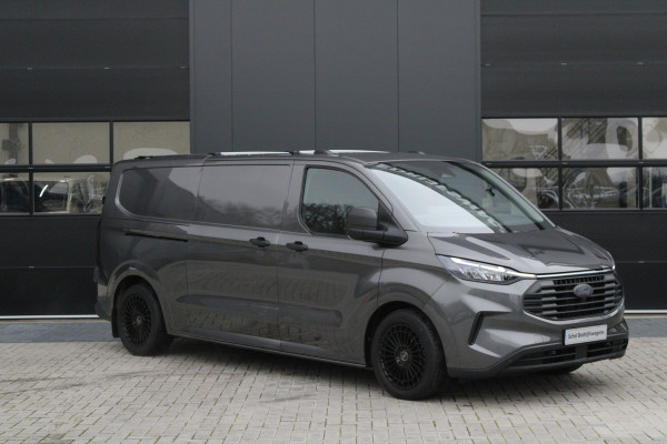 Ford Transit Custom 320 2.0 TDCI L2H1 Trend AWD 170pk - 2x Schuif - ACC - Stoel/Stuurverwarming - Trekhaak - Hout inbouw - Impriaal - Rijklaar