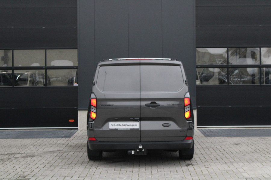 Ford Transit Custom 320 2.0 TDCI L2H1 Trend AWD 170pk - 2x Schuif - ACC - Stoel/Stuurverwarming - Trekhaak - Hout inbouw - Impriaal - Rijklaar